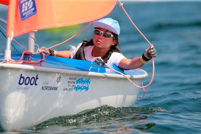 Hansa 303 practice racing - Para World Sailing Championships ©  Kieler Woche / okPress.de